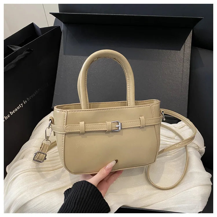 Handbag Girls Trend Fashion Korean Small Square Bag Premium Versatile Shoulder Crossbody Bag