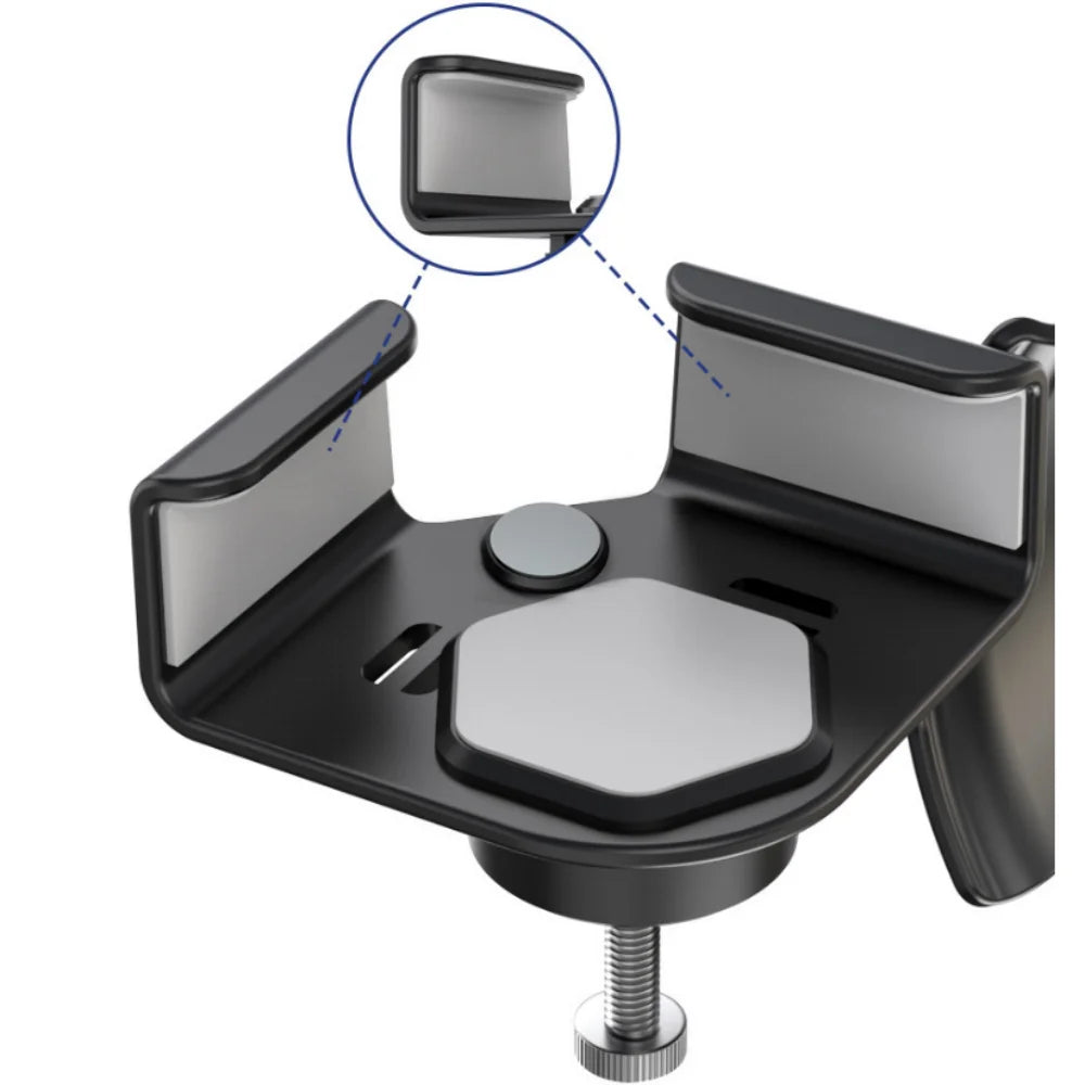 Headphone Holder PC Monitor Hanger Wall Hook Monitor Earphone Stand Universal Headset Hanging Hook Durable Headphone Bracket