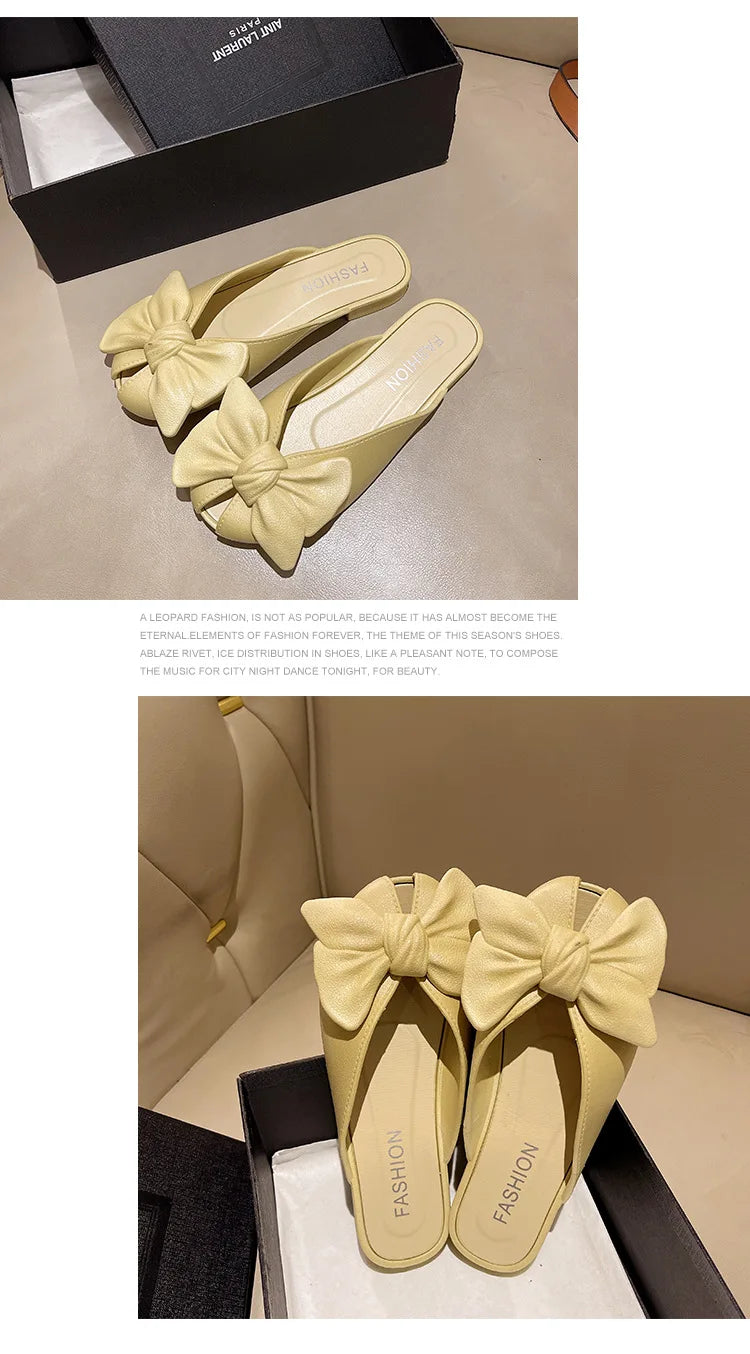 Women's Sandals Blin Blin Sweet Summer Sandals Shoes Women New Flat Sandals Beach Slippers For Summer Footwear Chaussures Femme