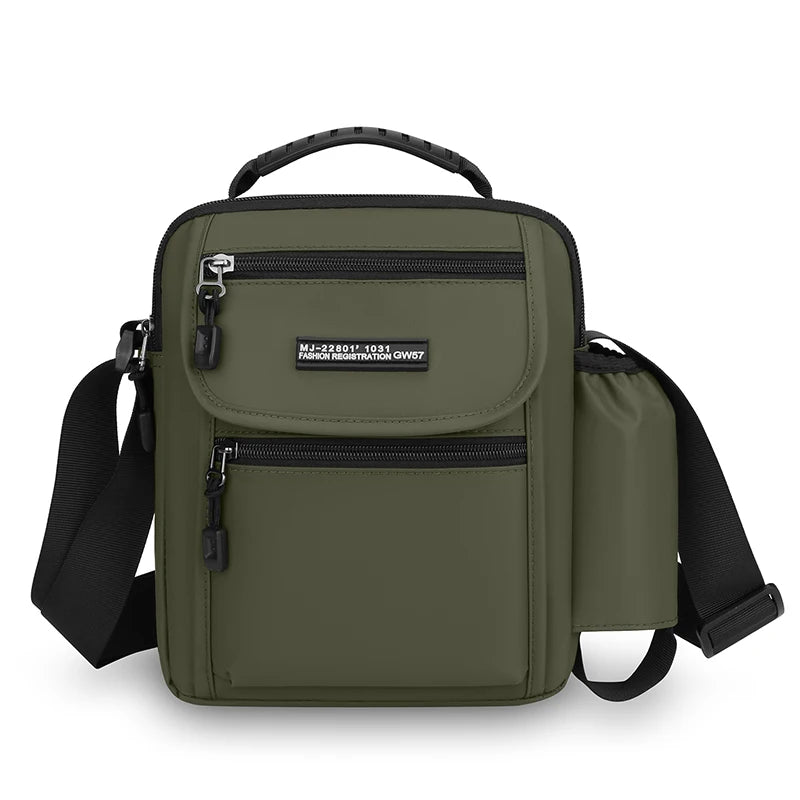 Men Bags Handbag High Quality Crossbody Bag for Men Stylish Men's Handbag Shoulder Bag with Bottle Pocket