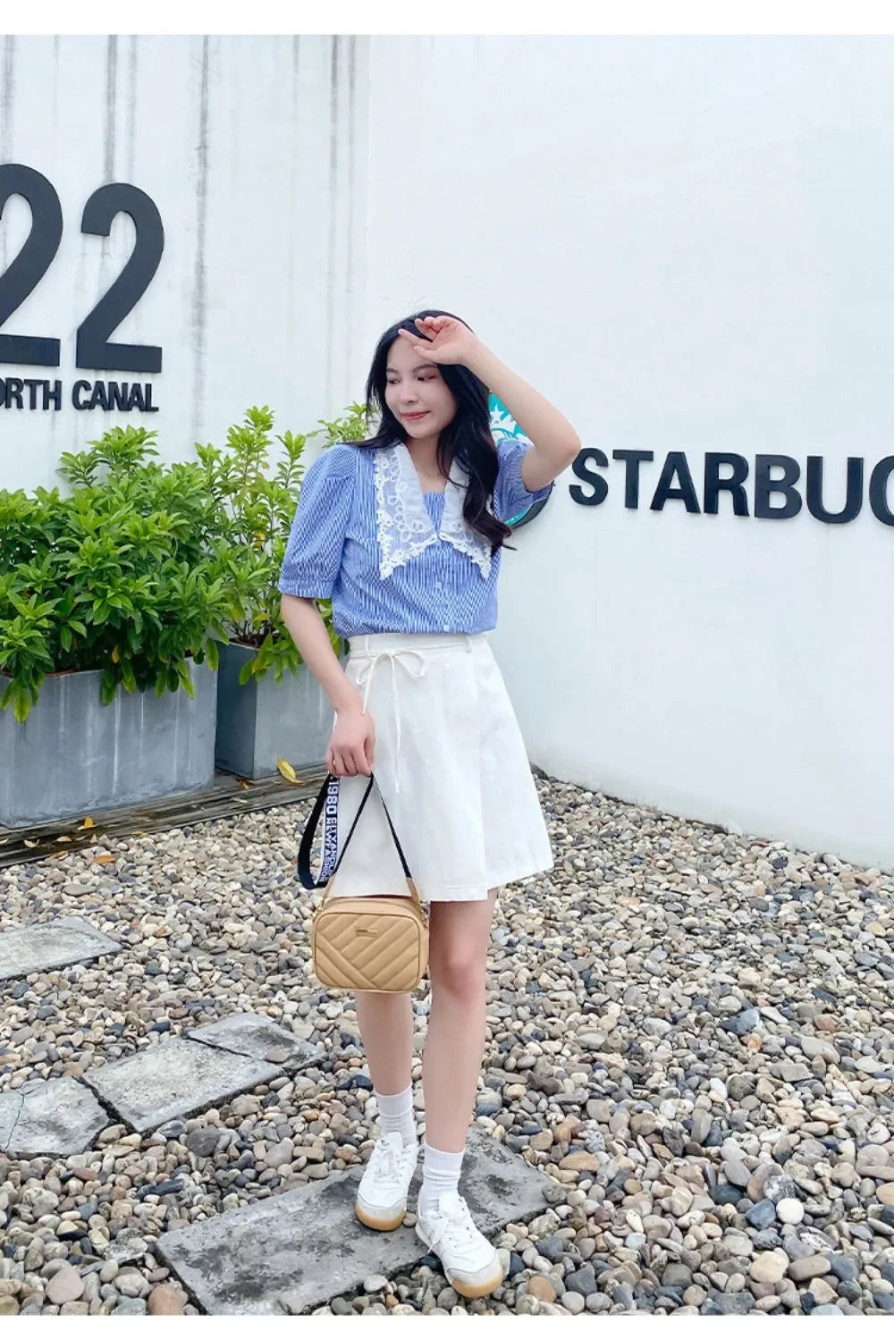 Shoulder Bag High Quality Women's PU Rolling Strip Camera Bag Shoulder Bag Mobile Phone Bag Casual Crossbody Bag