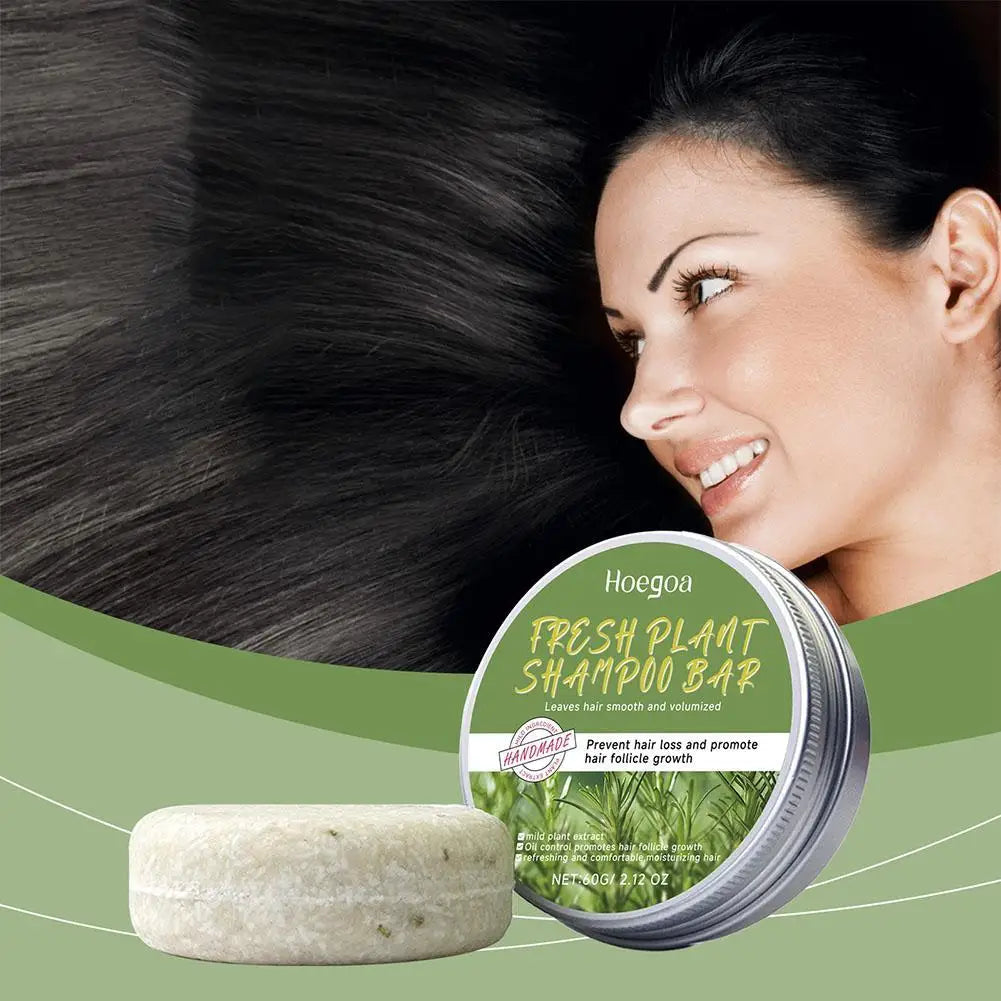 Rosemary Hair Loss Shampoo Soap Deep Cleansing For Hair & Scalp Massage,Strengthen Hair Roots Dry Damaged Hair Treatment Soap