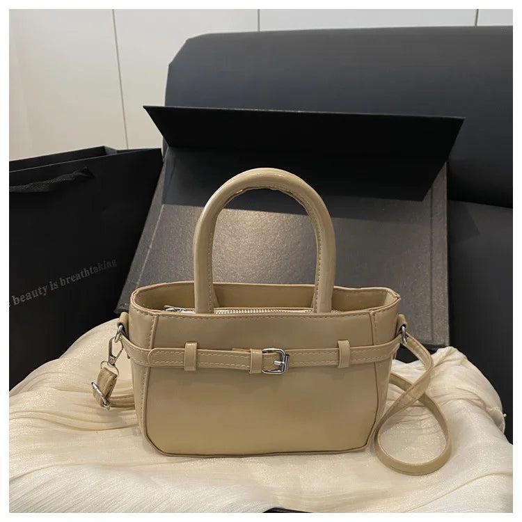 Handbag Girls Trend Fashion Korean Small Square Bag Premium Versatile Shoulder Crossbody Bag