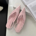 Women Sandals 2025 Summer Pointed Toe High Heels Ladies Fashion Banquet Dress Wedding Party Pumps  Designer Women Shoes
