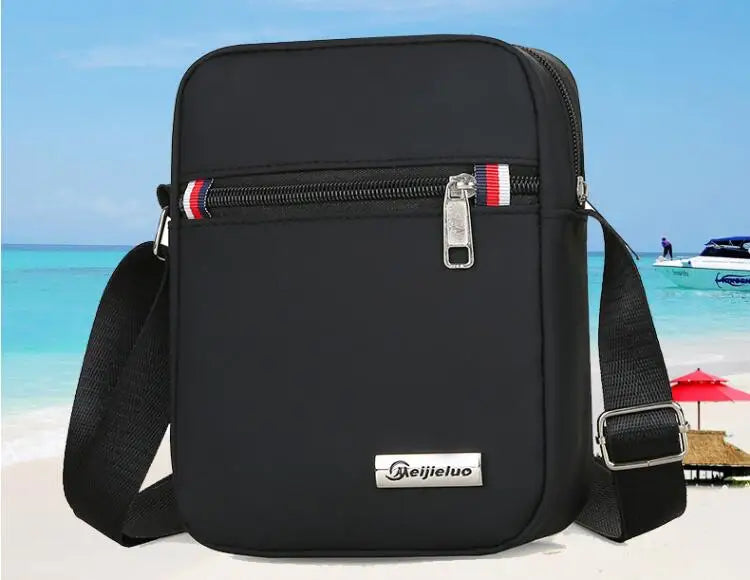 2022 Men's Bag Fashion Small Canvas Casual Handbags Male Cross Body Shoulder Messenger Bags for Men Purses and Handbags