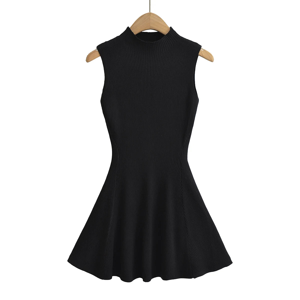 Summer Dresses for Women 2023 Sexy Sleeveless Knitted Dress Vestido Pullover Bodycon Mini Dress