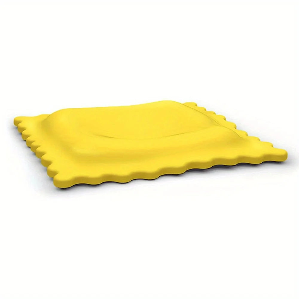 1pc Cartoon Biscuit-Shaped Soup Spoon Rest - Heat Insulating and Anti-Scalding  Mat for Kitchen Gadgets for Restaurant Kitchen