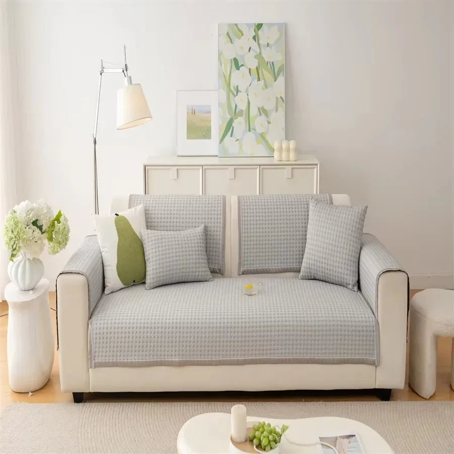 Sofa Cover Cloth Towel Full Cover Four Seasons Universal Sofa Cushion 2025 New Non-slip Leather Sofa Cover