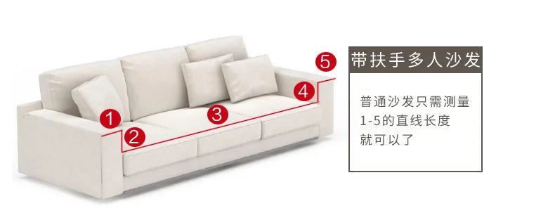 Sofa Cover for Living Room Thick Ruffled Seersucker Elastic L Shaped Corner Sofa Cover 1/2/3/4 Seater Cover for Sofa