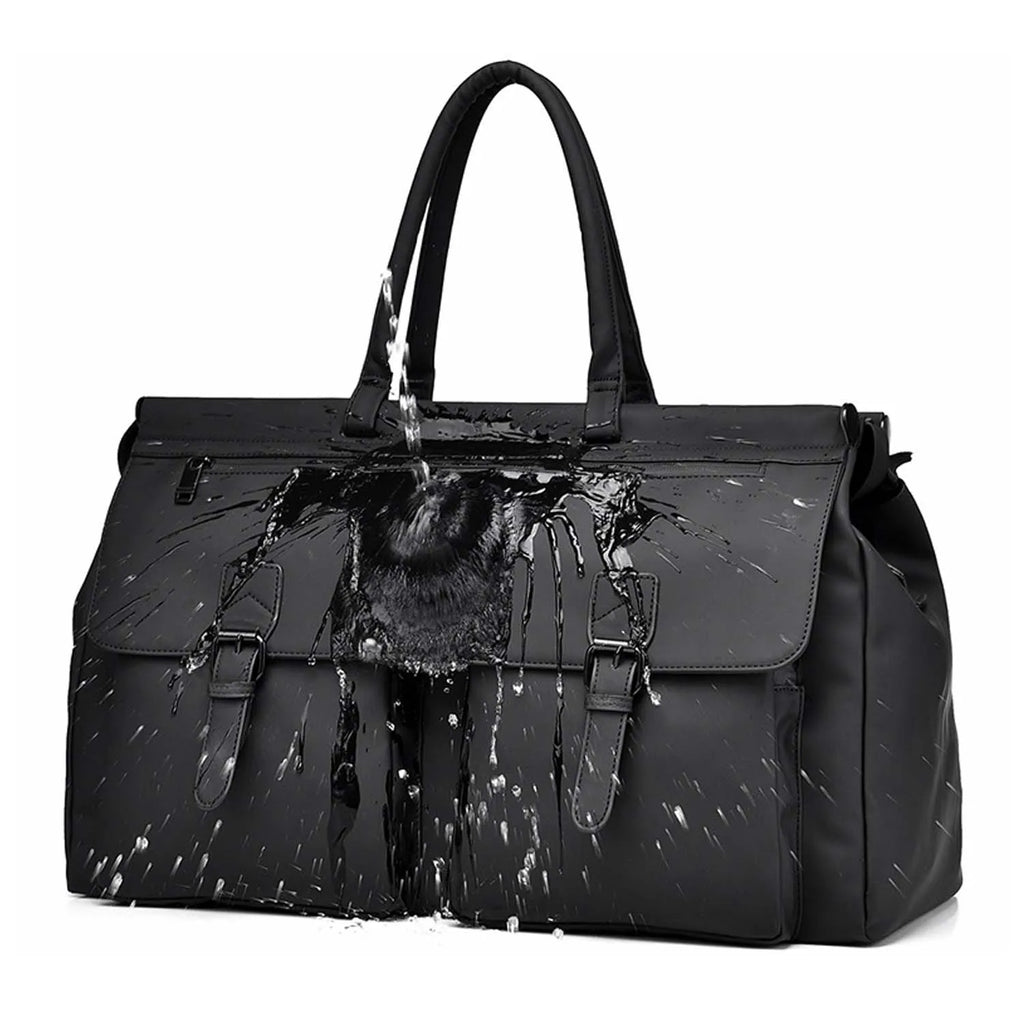 Men's Work Bag,Large Capacity Commuter Bag with Separate Wet/Dry Compartment,Multi-Purpose Travel Duffel for Gym Business Trips