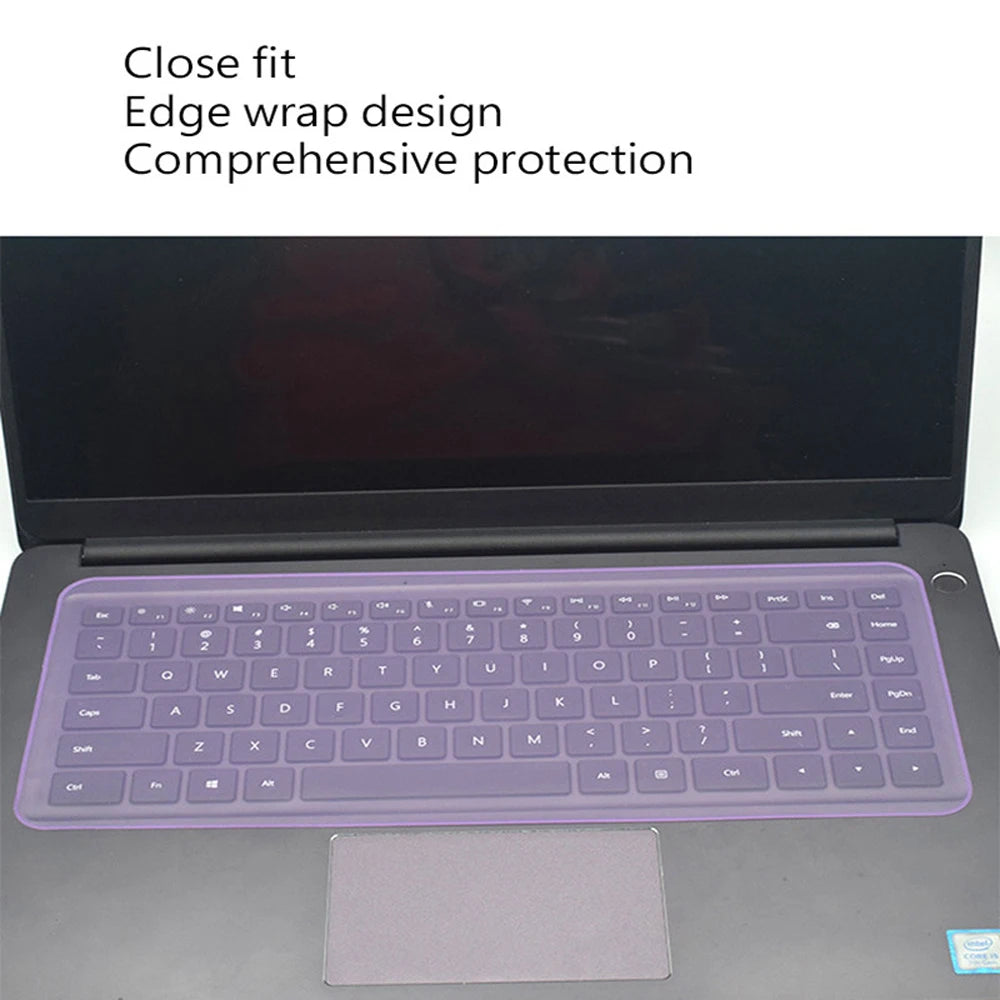 Universal Laptop Cover Keyboard Skin Dustproof Waterproof Personalized Silicone Protector Generic Notebook 12-14 inch 15-17 inch