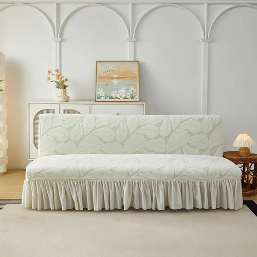 Armless Futon Folding Sofa Bed Cover To Prevent Cat Scratching/Protector Dustproof Non-Slip Stretch Folding Sofa Covers 소파 커버