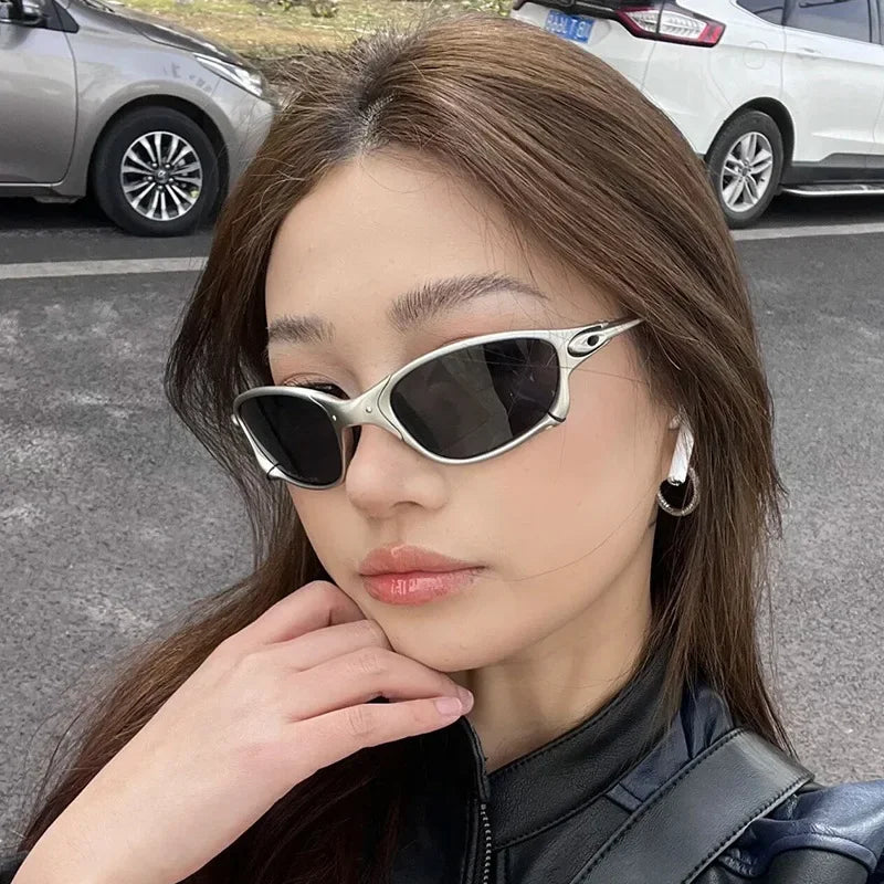 Colorful Sport Sunglasses Sun Glasses Goggles UV400 Windproof Sunglasses for Men Women Retro Road Bike Glasses De Sol Masculino