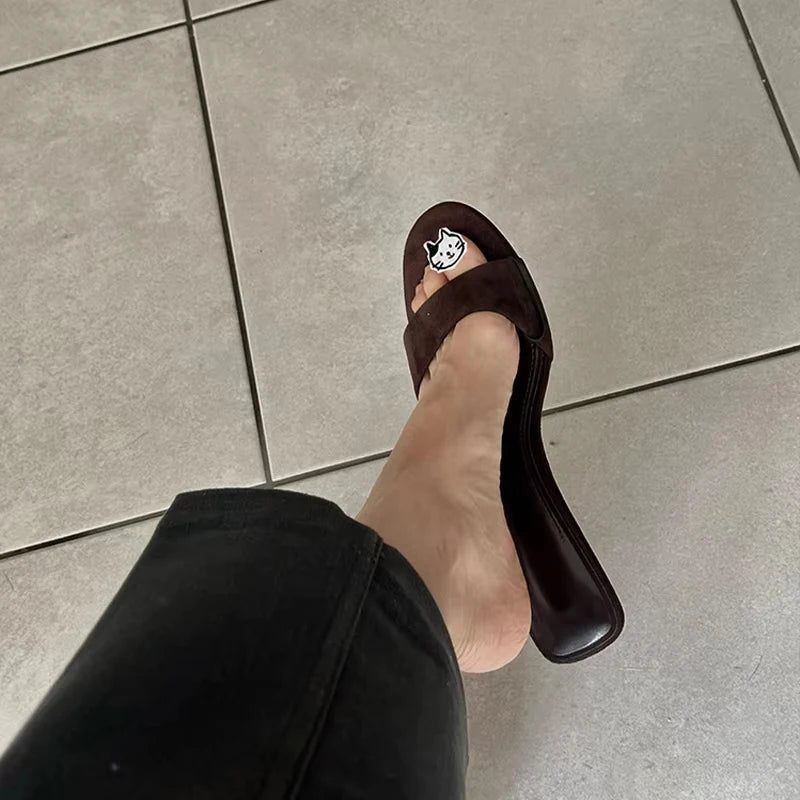 Sandals With Platform For Women New 2025 Brand Sandals Luxury Wedge Sandals Platform Sandals Simple Versatile Fashion Sandals