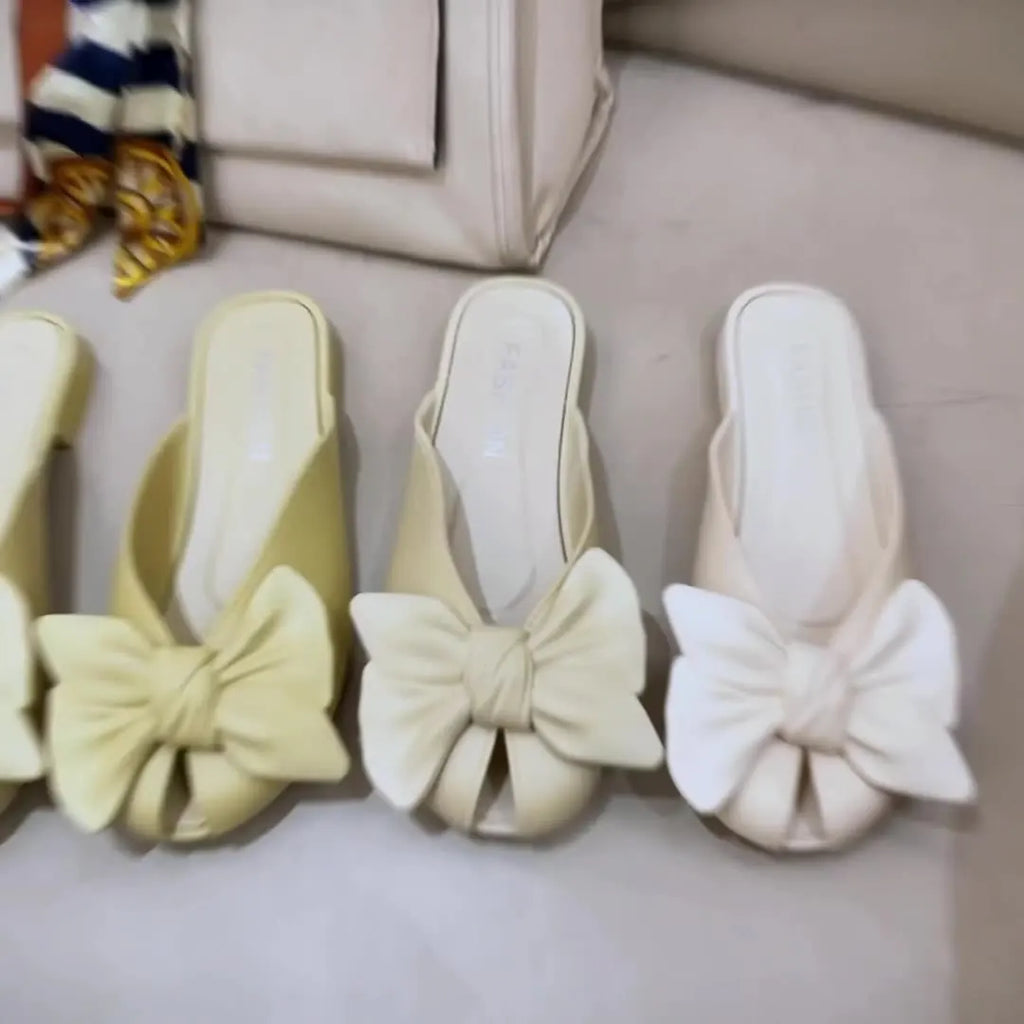 Women's Sandals Blin Blin Sweet Summer Sandals Shoes Women New Flat Sandals Beach Slippers For Summer Footwear Chaussures Femme