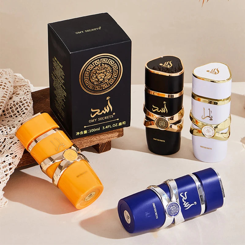 Arabic Brand Perfume Long-lasting Fragrance Woody Floral Fruity Fresh Charm Confident Romantic Date Gift Neutral Light Perfume