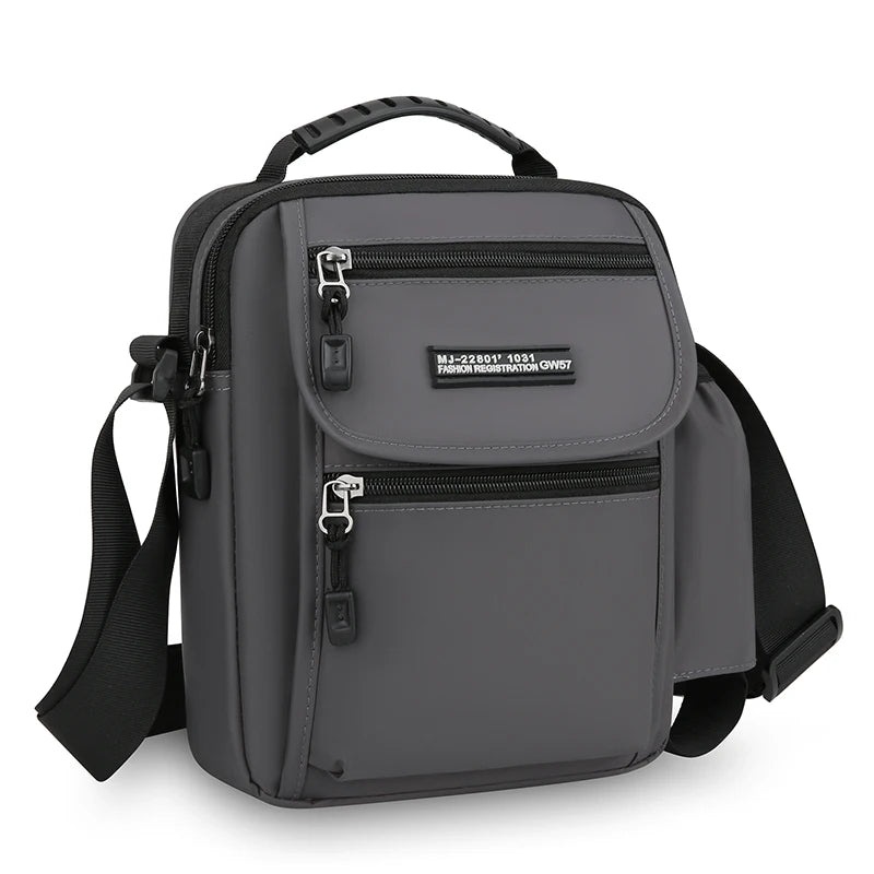 Men Bags Handbag High Quality Crossbody Bag for Men Stylish Men's Handbag Shoulder Bag with Bottle Pocket