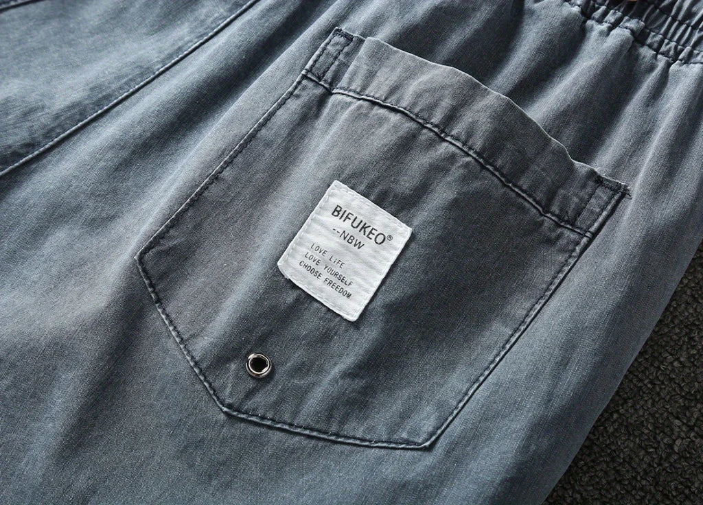Summer Outdoor Sex Open Crotch Erotic Pants Boyfriend Jeans Vintage Denim Stretch Casual Short Men Jogger Streetwear Y2k Clothes