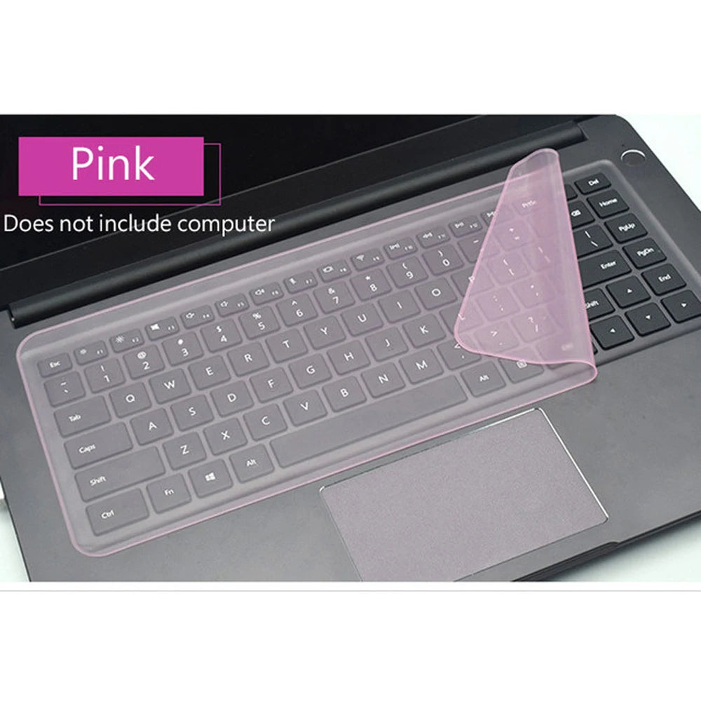 Universal Laptop Cover Keyboard Skin Dustproof Waterproof Personalized Silicone Protector Generic Notebook 12-14 inch 15-17 inch