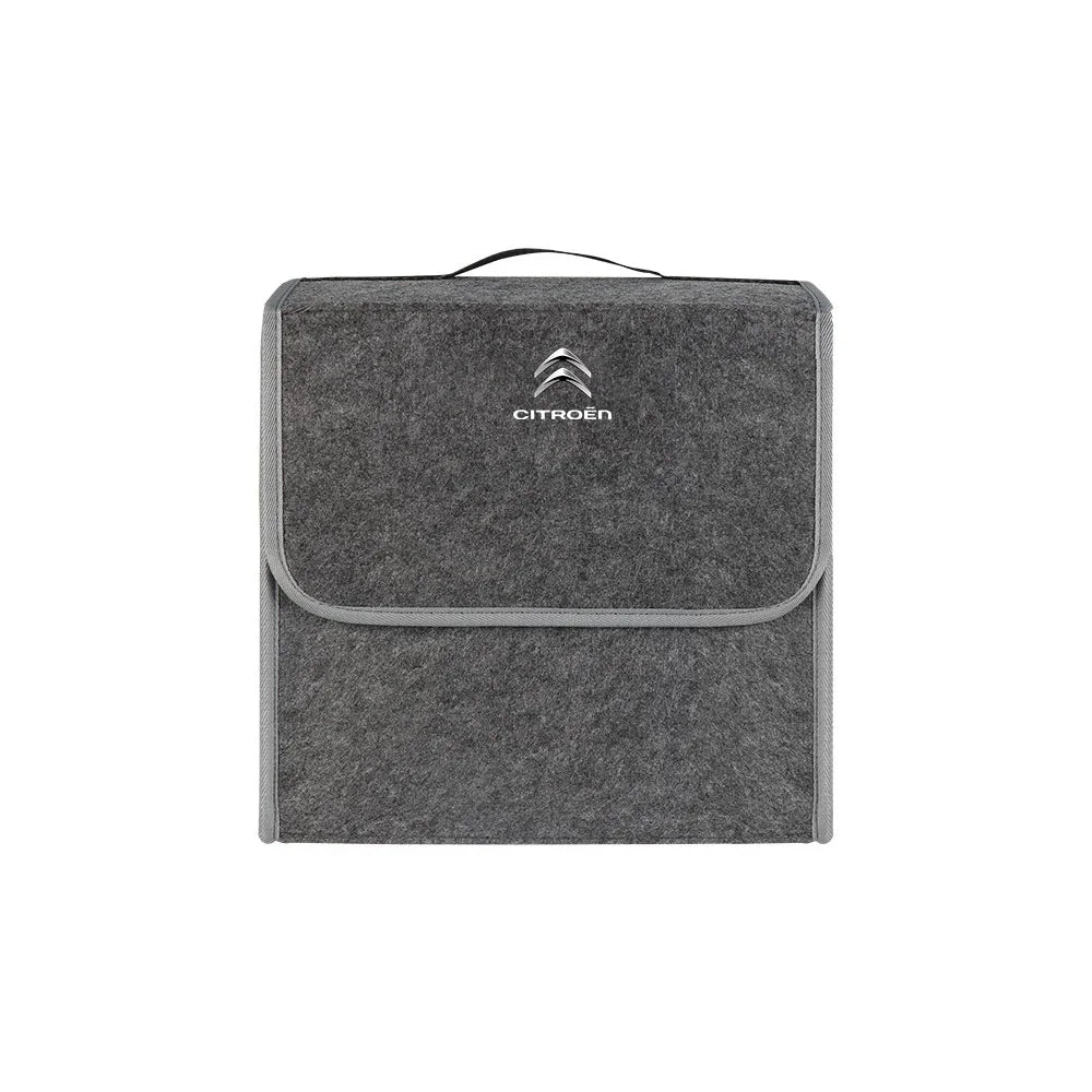 Car Trunk Storage Bag Leather Camping Box Collapsible Auto Organizer For Citroen C1 C2 C3 C4 C5 C6 C8 C4L DS4 DS6 Grand Picasso