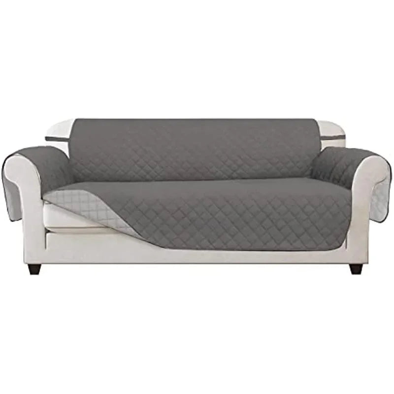 1 2 3 Seater Waterproof Sofa Cover Plaid Fabric Anti-Slip Pet Dog Kids Sofa Mat Covers Luxury Living Room Sofas Slipcovers