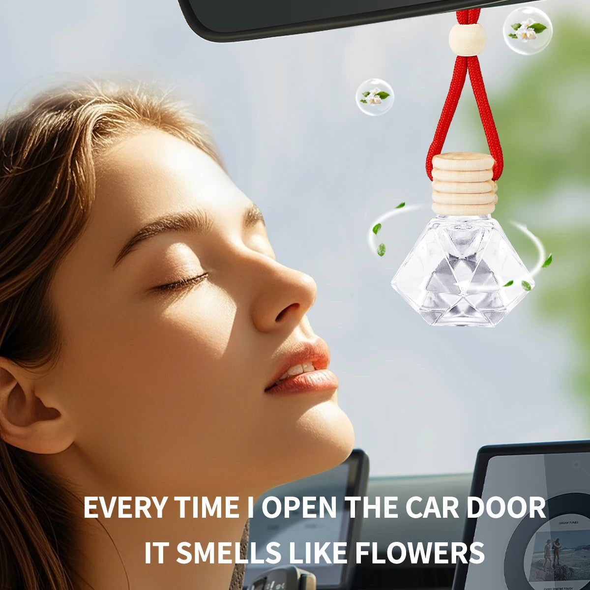 Perfume for cars - fresh air for cars, car fragrance for car interior parts, lasting and fresh fragrance, suitable for cars