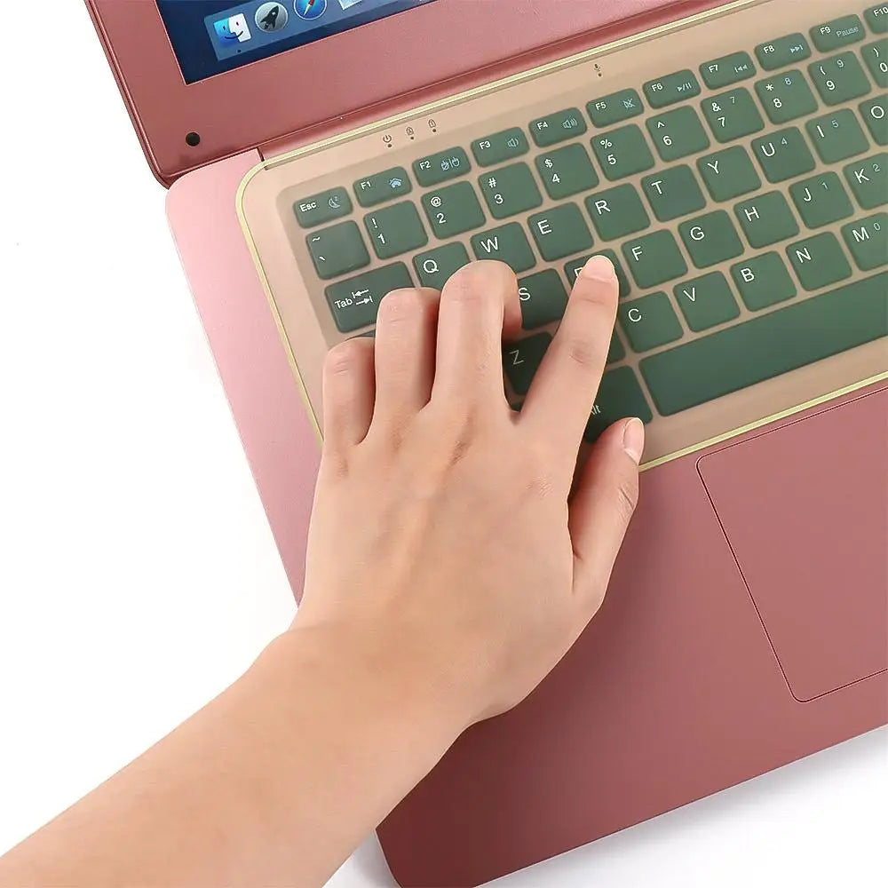 Universal Laptop Cover Keyboard Skin Dustproof Waterproof Personalized Silicone Protector Generic Notebook 12-14 inch 15-17 inch