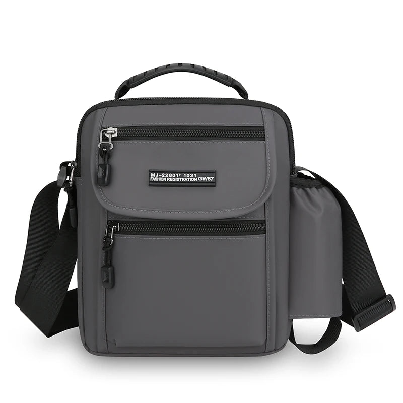 Men Bags Handbag High Quality Crossbody Bag for Men Stylish Men's Handbag Shoulder Bag with Bottle Pocket