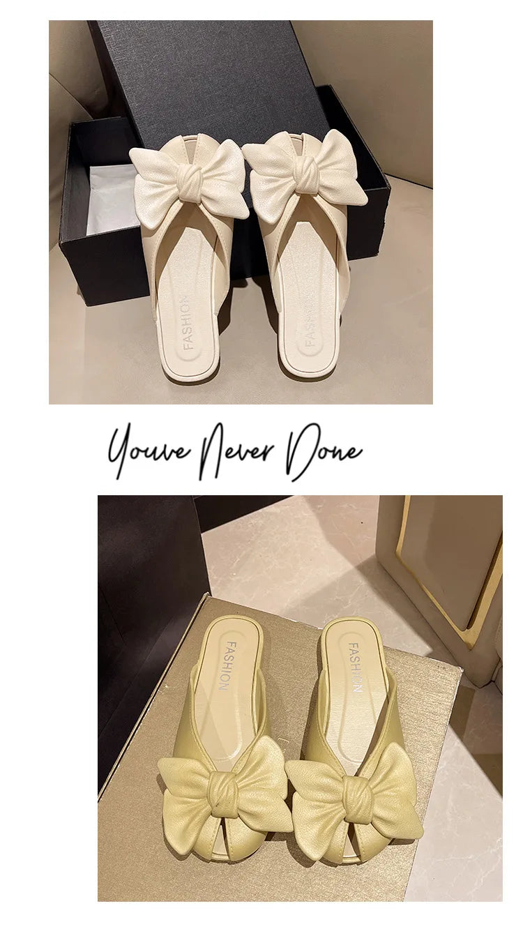 Women's Sandals Blin Blin Sweet Summer Sandals Shoes Women New Flat Sandals Beach Slippers For Summer Footwear Chaussures Femme