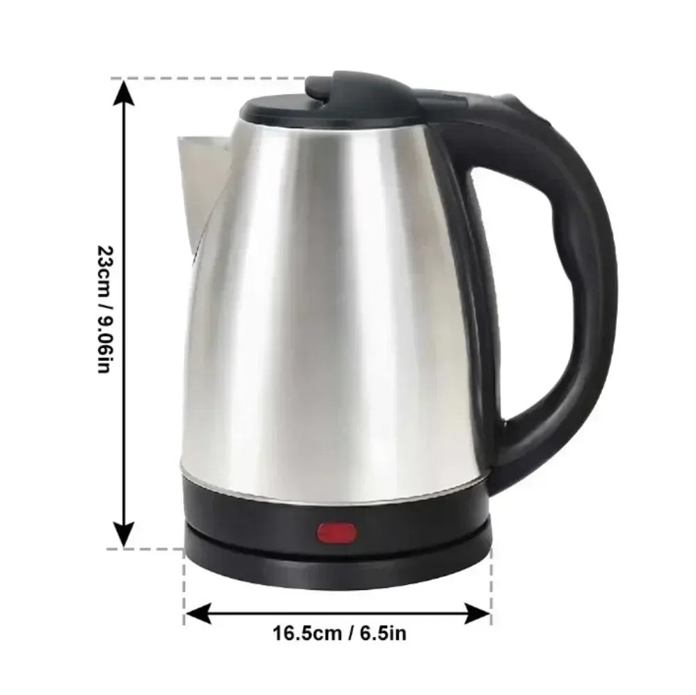 High-quality 2L Hot Water Kettle Stainless Steel Electric Teapot Electric Kettle Coffee Beverage Boiler Electric Water Heater