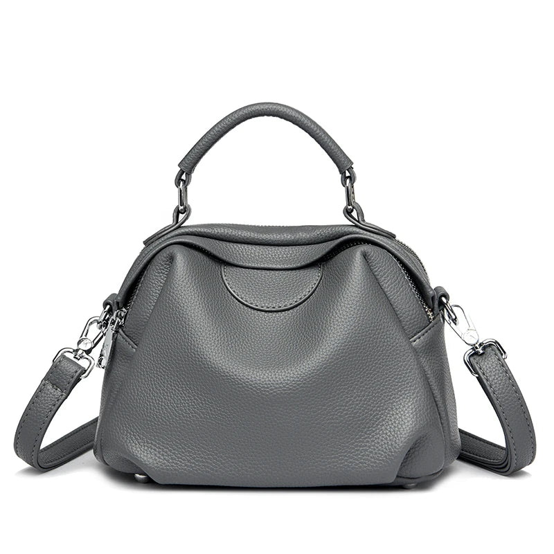 High Quality Soft Leather Tote Bag Fashion Women Shoulder Messenger Bag Large Capacity Wear-resistant Bag Luxury Handbag Sac