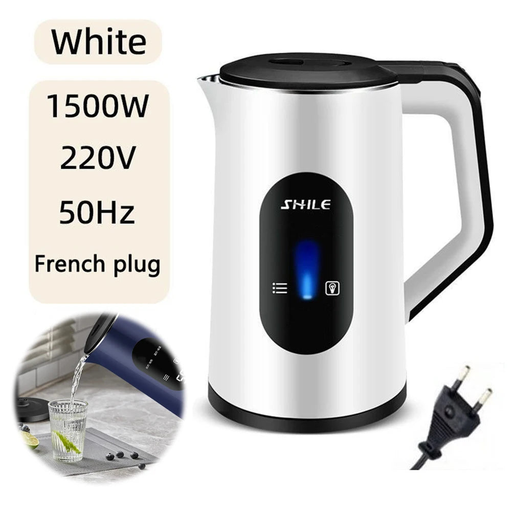 3L Stainless Steel Electric Digital Display Hot Water Boiler 1500W Fast Boil Multifunctional Tea Pot for Making Tea and Coffee