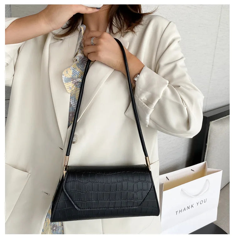 Women's Handbag, 2025 New Korean Style Fashionable Shoulder Bag, Popular Versatile Casual Crossbody Bags