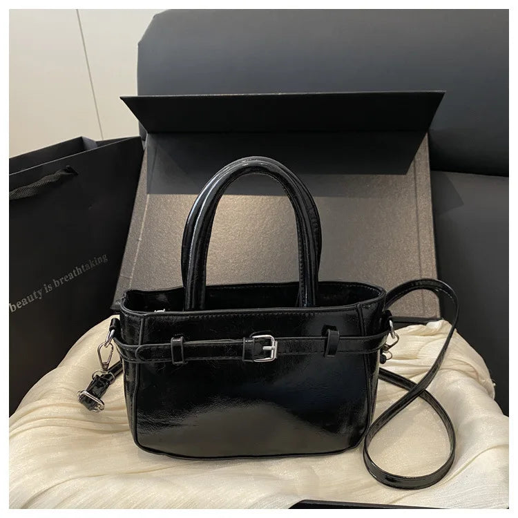 Handbag Girls Trend Fashion Korean Small Square Bag Premium Versatile Shoulder Crossbody Bag