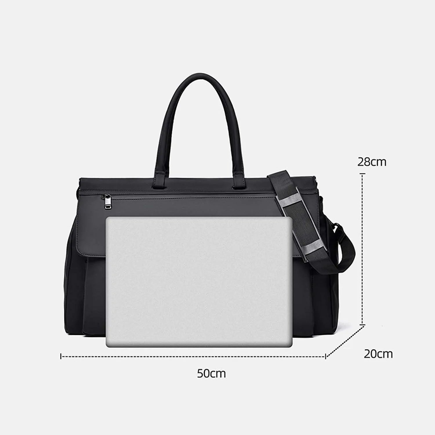 Men's Work Bag,Large Capacity Commuter Bag with Separate Wet/Dry Compartment,Multi-Purpose Travel Duffel for Gym Business Trips