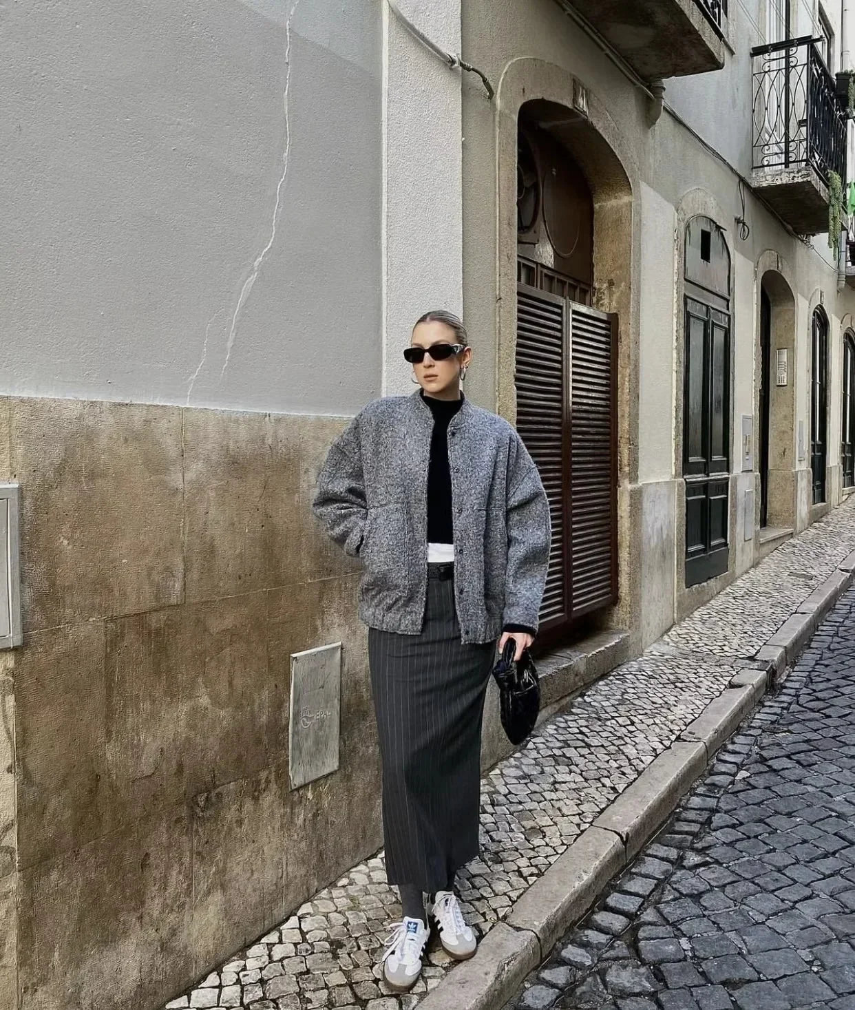 Casual Jackets For Women Fashion Chic Lady Long Sleeves Mock Neck Warm Coat Top Female Autumn Outwear Bomber Jackets Coats