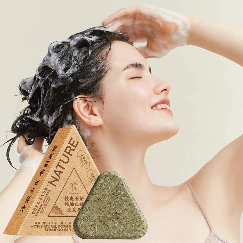 Natural Herbal Shampoo Soap Nourishes Scalp Removes Oil Controls Oil Volumizes Reduces Hair Loss Soothes The Scalp Hair Soap