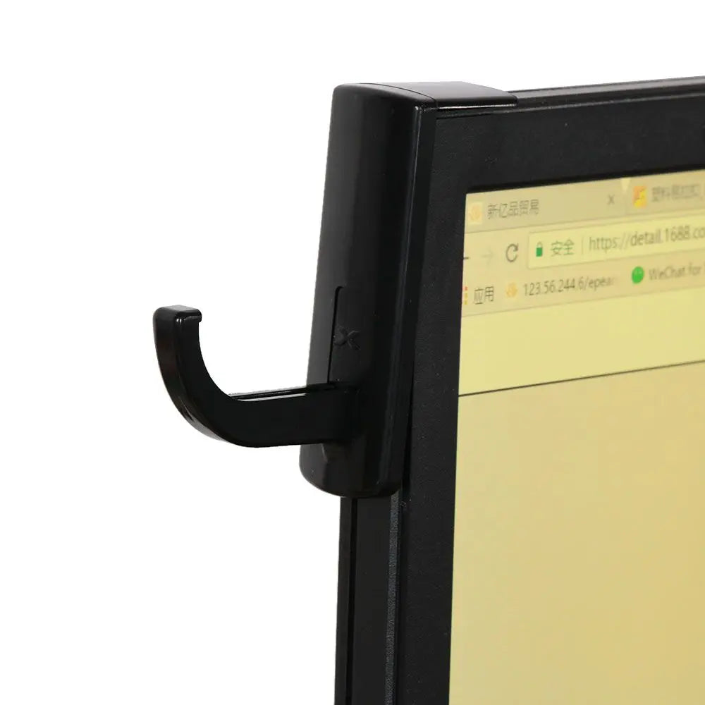 1PC Earphone holder Headphone Headset Hanger Holder Hook With Tape Sticker for Desk PC Display Monitor headphone Accessories