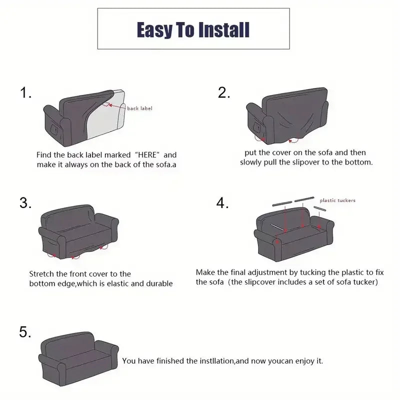 Armless Futon Folding Sofa Bed Cover To Prevent Cat Scratching/Protector Dustproof Non-Slip Stretch Folding Sofa Covers 소파 커버