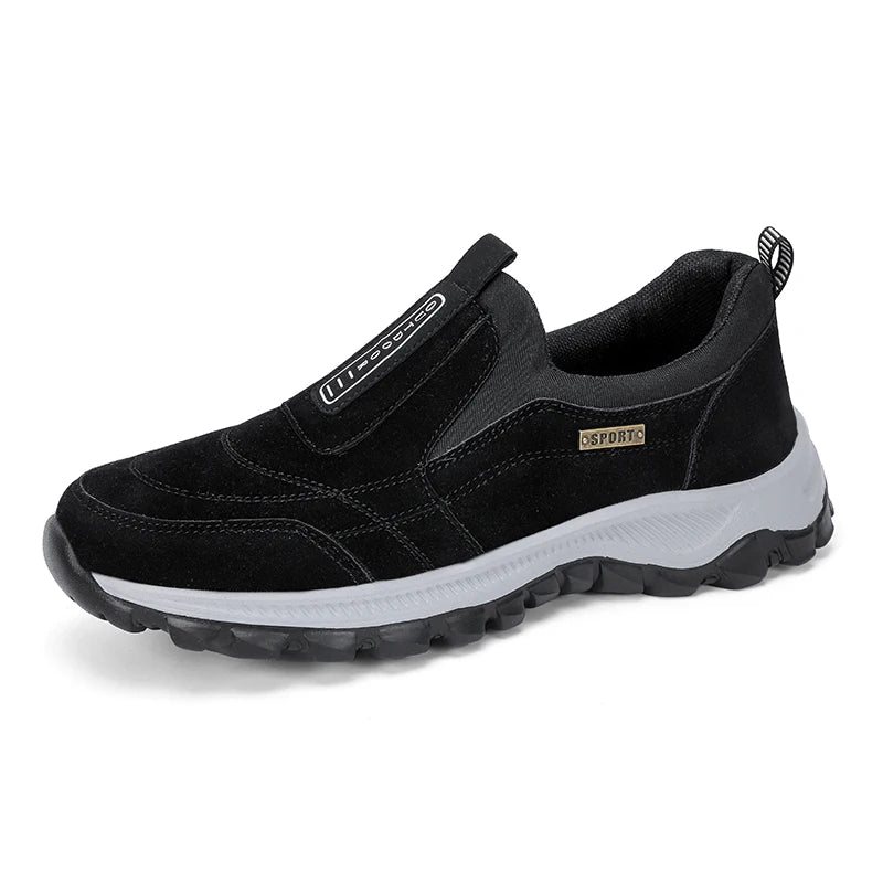 Men's non-slip casual sports shoes wear-resistant hiking shoes Outdoor 2025 fashion comfortable flat walking shoes for men
