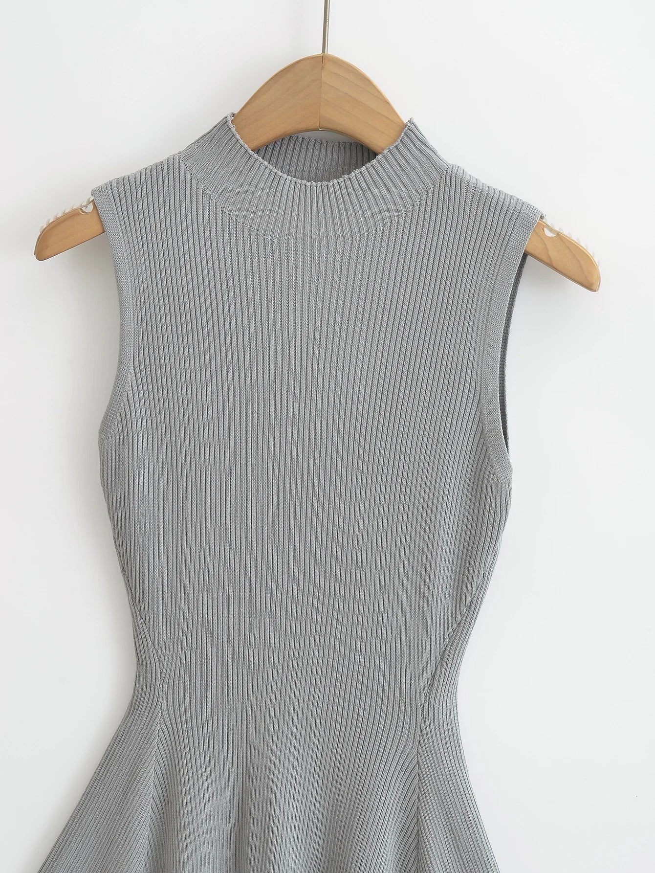 Summer Dresses for Women 2023 Sexy Sleeveless Knitted Dress Vestido Pullover Bodycon Mini Dress