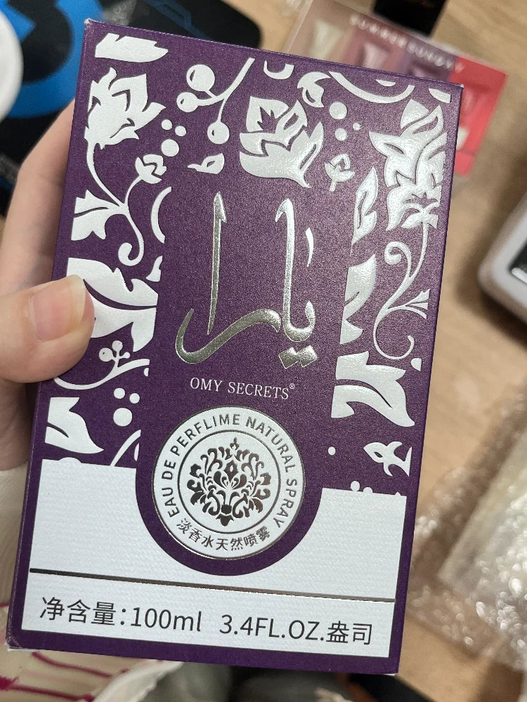 Arabic Brand Perfume Long-lasting Fragrance Woody Floral Fruity Fresh Charm Confident Romantic Date Gift Neutral Light Perfume