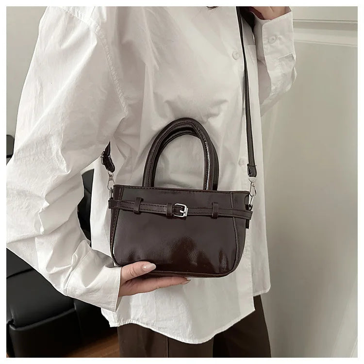 Handbag Girls Trend Fashion Korean Small Square Bag Premium Versatile Shoulder Crossbody Bag