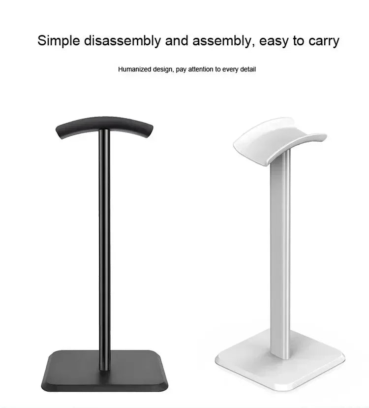 VIKEFON Headphone Stand Desktop Headset Holder-Desk Earphone Stand for All Headsets Such as Airpods Max HyperX Gaming Headphones