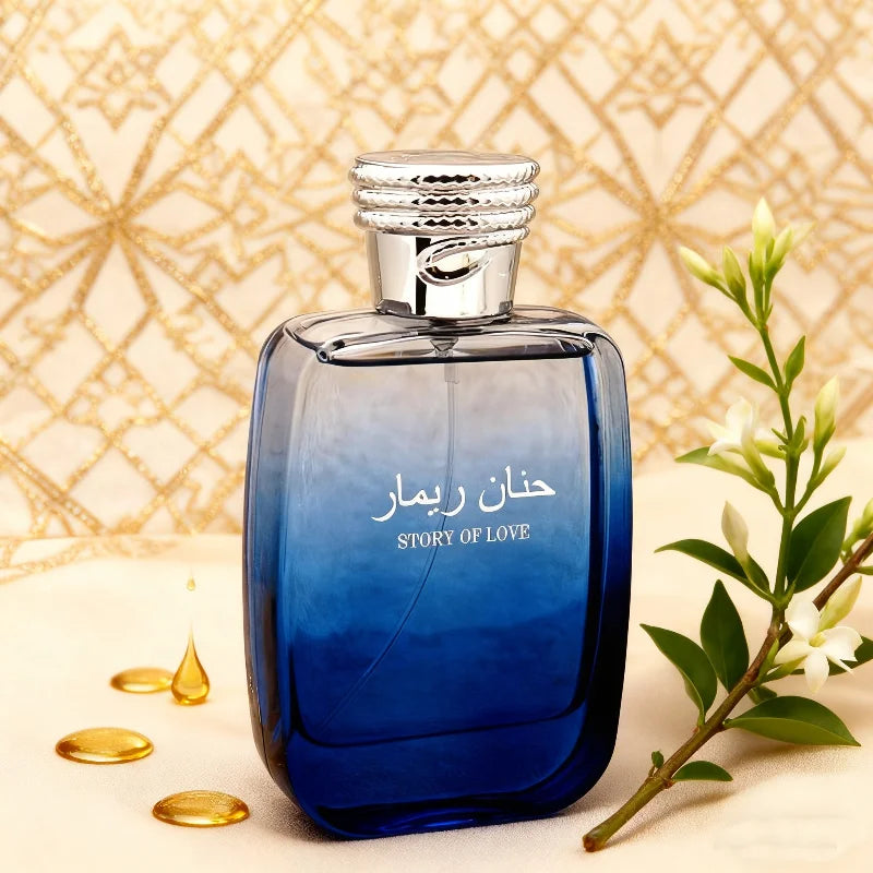 Arabic Brand Fragrant Fruit Lemon Jasmine Woody Charm Cologne Perfume Long-lasting Business Men's Daily Neutral Fragrance Spray