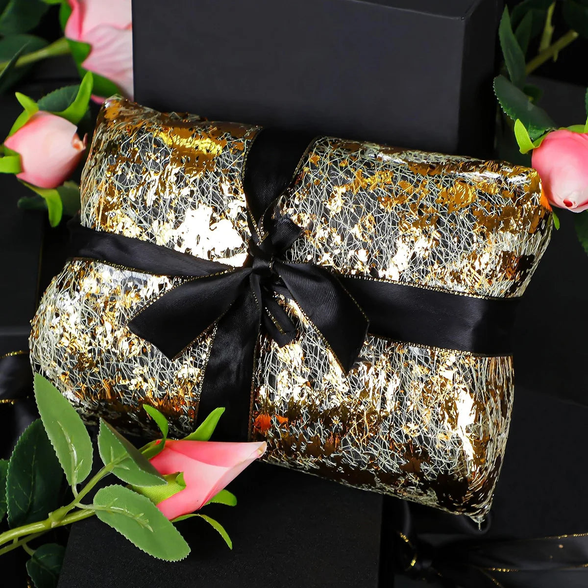 Round Gold Placemats Metallic Gold Foil Table Mats Disposable Fall Table Mates Dining Table Wedding Birthday Party Decorations